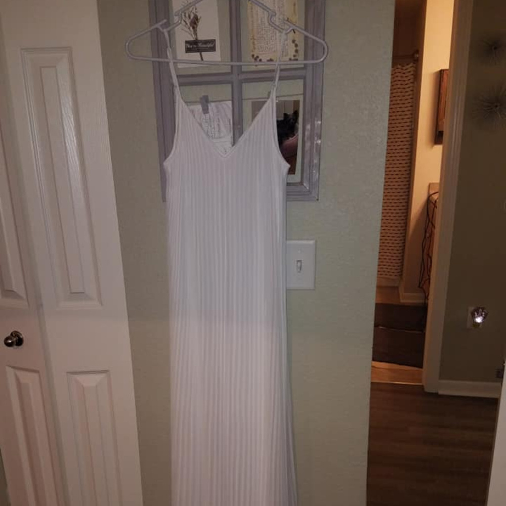Express White Maxi Dress